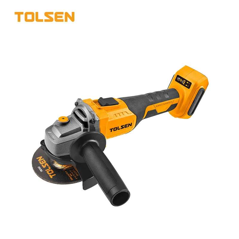 Thân Máy Mài Góc Dùng Pin 20V – Động Cơ Không Chổi Than (Công Nghiệp) TOLSEN - 87274