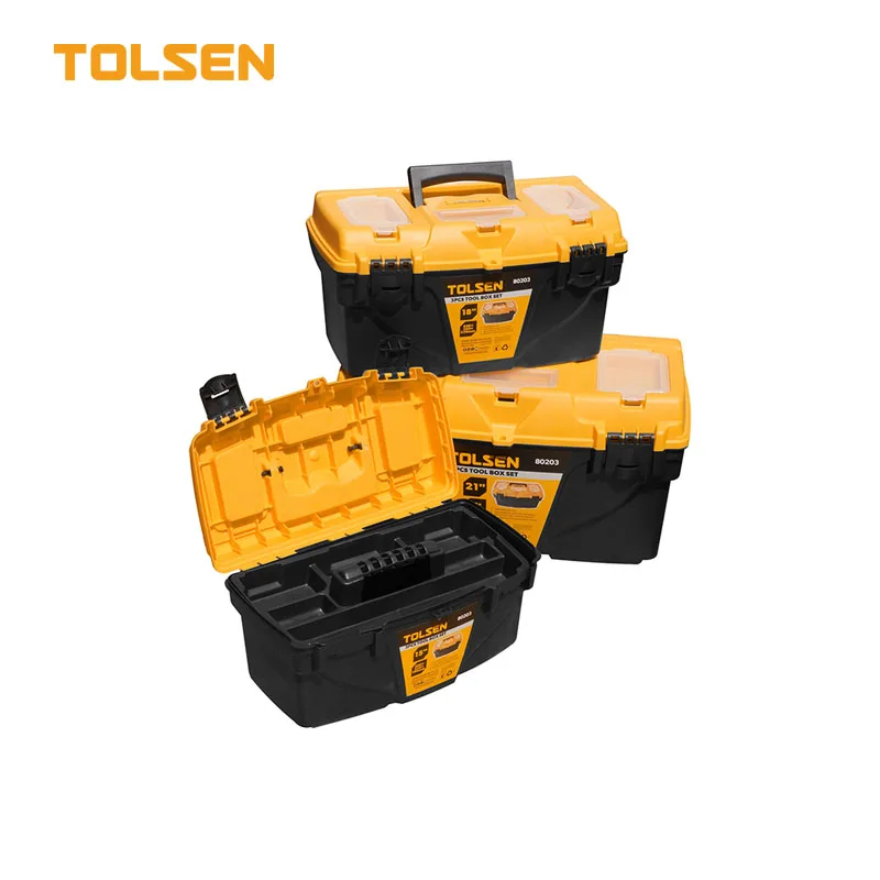 Bộ 3 Hộp Dụng Cụ TOLSEN - 80203