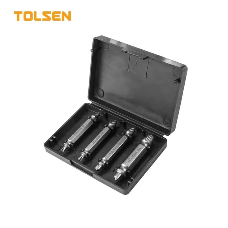 Bộ Mũi 4 Chi Tiết Tháo Vít Gãy TOLSEN - 33504