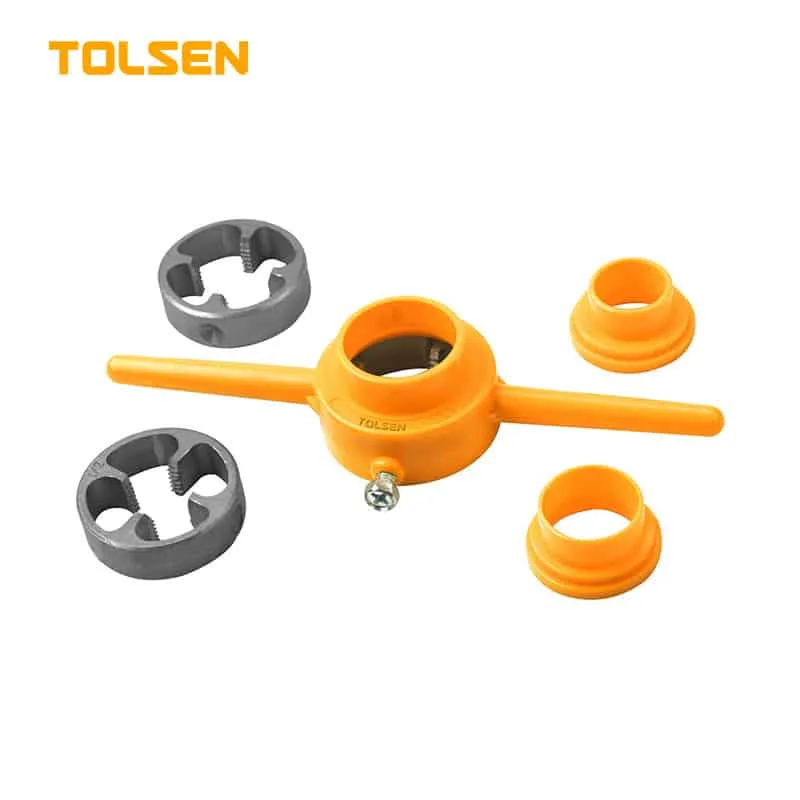 Bộ Ren Ống Pvc 6 Món TOLSEN - 33008