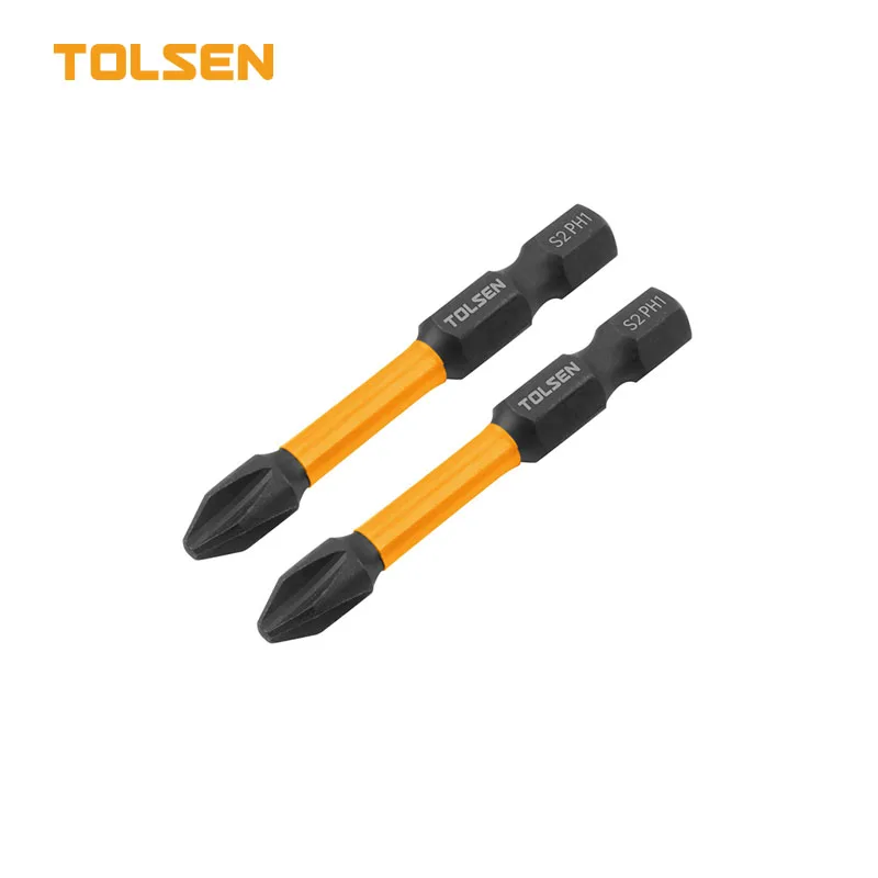 20542 Tolsen - Bộ Đầu Vít Va Đập Ph2 2 Chi Tiết (150Mm)