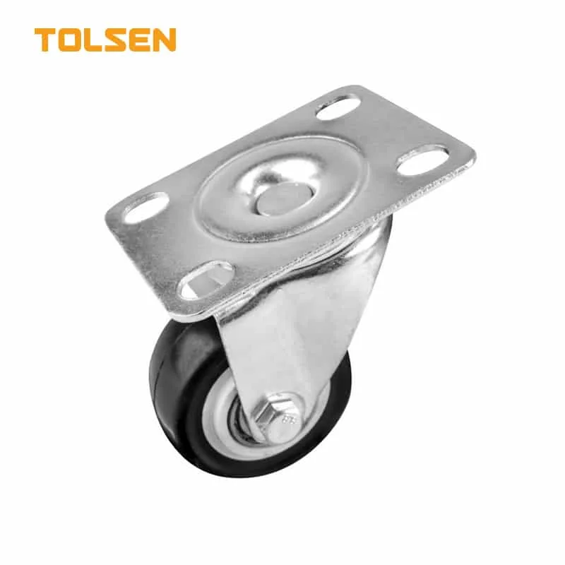 62928 Tolsen - Bánh Xe Xoay TPR 4" (100mm)